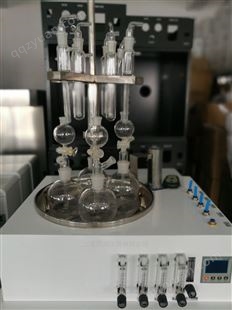 手动水质硫化物吹气仪，酸化吹气吸收装置