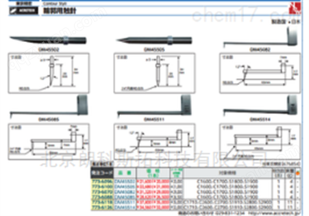 CCRETECH轮廓仪测针 东京精密测针DM43822
