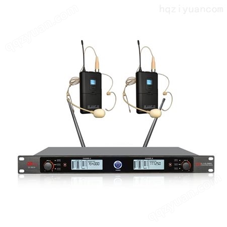 帝琪无线麦克风的价格会议扩声系统发言系统方案设备一拖二无线台式会议话筒DI-3802A