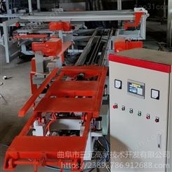 PLC硅酸钙板多机头锯边机 自动推板数控纵横四边锯  厂家优惠