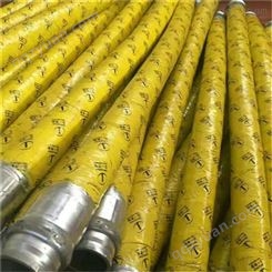 鸣瑞管业直供 混凝土泵车胶管 2米布料机软胶管 现货供应 量大优惠