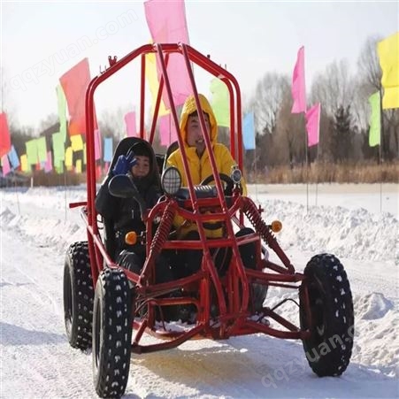 瀚雪疾风200cc雪地卡丁车  冬季全地形越野车  雪场游乐设备