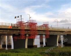 小型的 28米长桥梁检查检测工作小车，作业距离大 博奥PY06