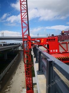 桥梁桥墩防腐涂装吊篮及施工方案，支持定做改装 博奥AU72
