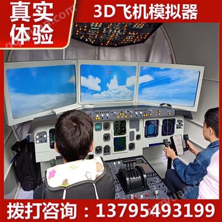 双层客机飞行模拟器 科普科技馆 737驾驶飞行模拟机 雅创