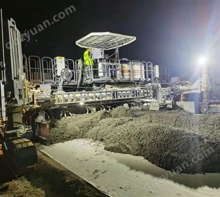 维特根水泥滑模摊铺机租赁  施工适用于高速公路  机场跑道