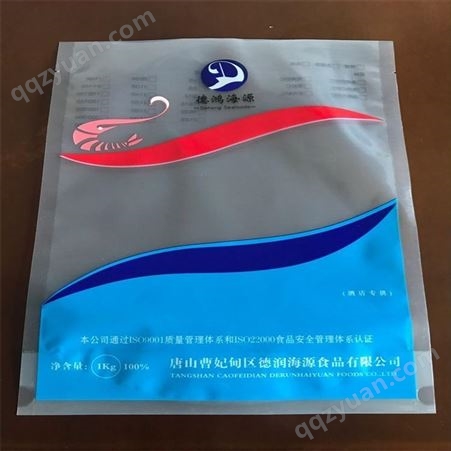金霖 营口加工生产小海鱼干包装 耐高温铝箔袋 海鲜水产塑包袋