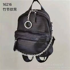 中国台湾女士布背包批发定制***双肩包品质货源