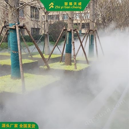 郑州景观冷雾系统方案设计 房地产售楼处人造雾 智易天成