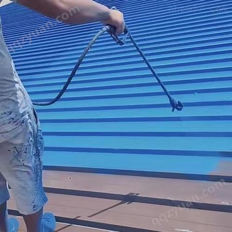 彩钢瓦翻新专用漆 金属防锈彩钢板房屋顶改色防水防腐水性油漆
