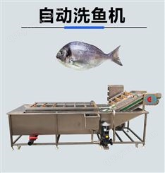 心和牌黄花鱼带鱼清洗设备 自动化连续洗鱼机器
