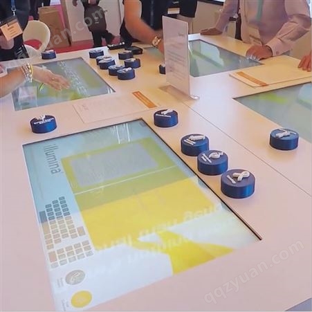 55寸物体识别桌AR感知智能互动桌令牌物体识别智慧展厅触摸触控桌