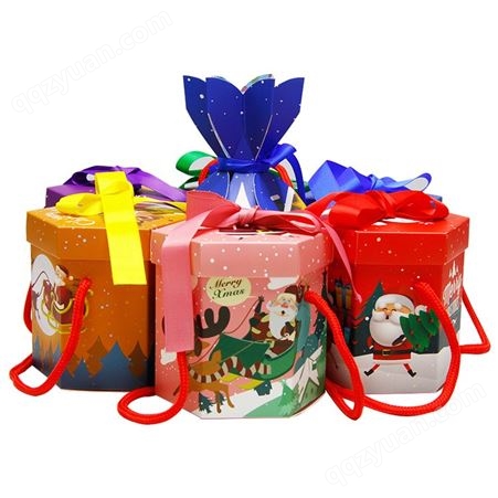 鑫佰盛印务 圣诞节糖果包装盒 平安夜苹果礼品盒制作 型号定制
