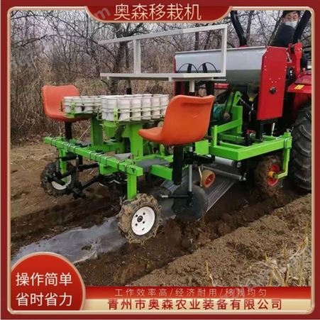 苗木 蔬果移栽机 自走式 牵引式种植机 不伤秧苗可定制