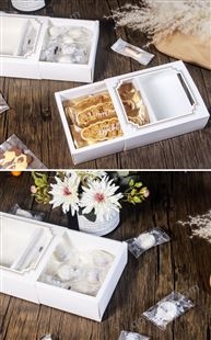 定制包装盒厂家马卡龙纸盒定做烘焙纸盒小批量生产白卡盒