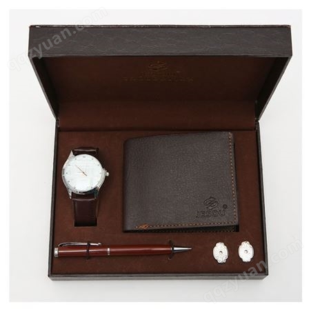 生日礼物送男友个性创意商务手表钱包袖扣男士礼品套装