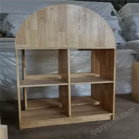 按场地定制天津造型书包柜 幼儿园环保橡木造型柜 橡木造型柜