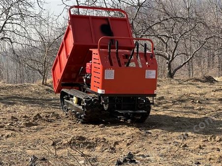 小型农用机械 果园化肥运输 履带式自卸运输车