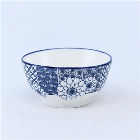 湖南陶瓷碗 陶瓷餐具厂家直供 青花瓷碗