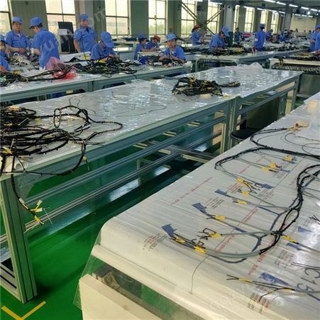 多层板式铝型材工作台 工厂车间定制线束工作桌 防静电耐磨