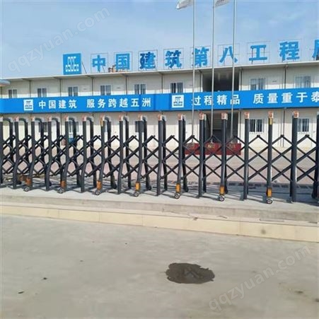 天津工厂电动门 不锈钢电动伸缩门加工定制 企业自动大门