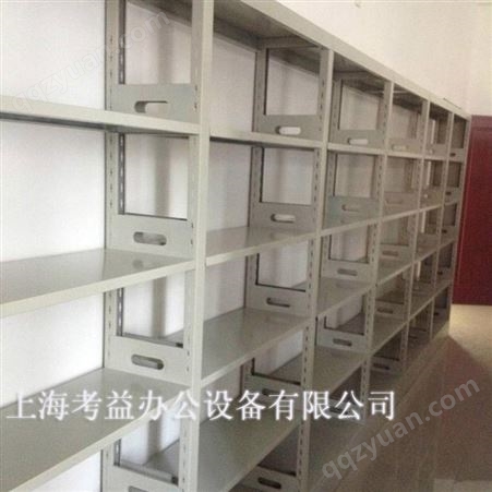 苏州书架厂家 钢制病历档案架 定制可移动可拆装书柜 组装书橱柜