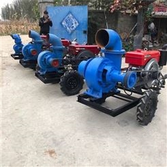 农田绿化灌溉用汽油机抽水泵 小型自吸泵抽水机