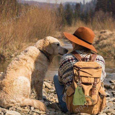 训练犬腰包驯狗遛狗用品神器套装帆布零食袋奖励袋狗粮包背包