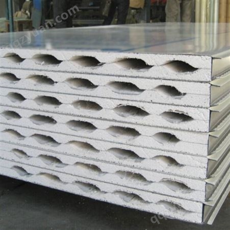 硫氧镁彩钢机制净化板手工板外墙保温吊顶专用