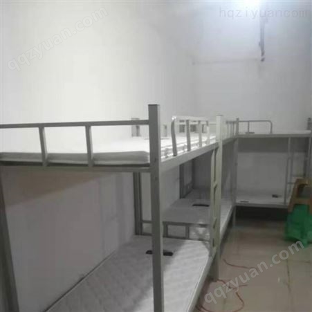 重庆学生宿舍上下床加工学生双层床成人上下铺铁艺床