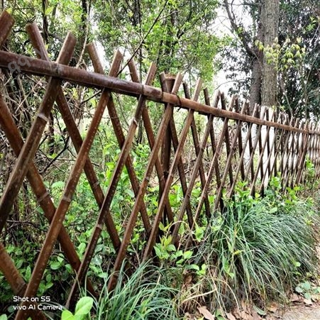 章贡竹栅栏 竹子栏杆 一米高