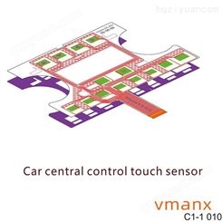 汽车中控触摸膜片 PET膜片 触摸面板定制加工